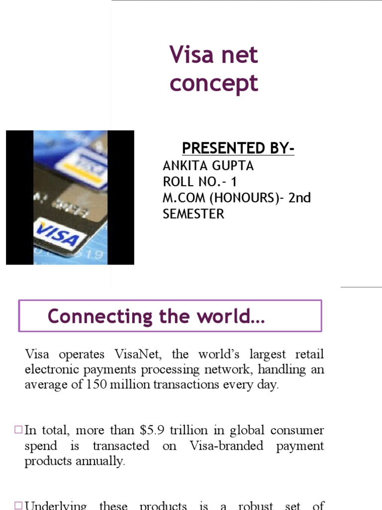 Visa Net | PDF | Visa Inc. | Personal Identification Number