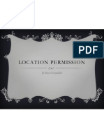 Locations Permission