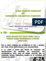 Talento Humano Vs Capital Humano