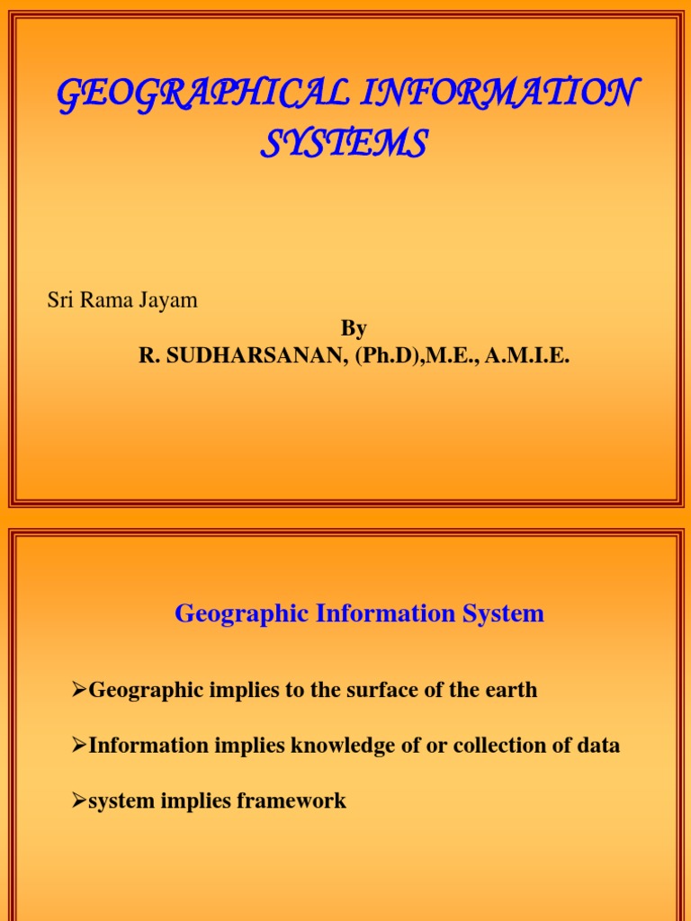 Understanding Geographic Information Systems | PDF | Geographic ...
