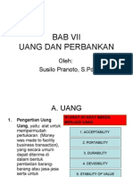 Bab Vii Uang Dan Bank