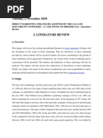 Download Literature Review on Direct Marketing by hetadalal SN90800492 doc pdf