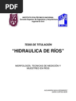 7.- HIDRAULICA DE RIOS