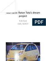 Tata Nano: Ratan Tata's Dream Project: R.M.Pant CMS, Nerist