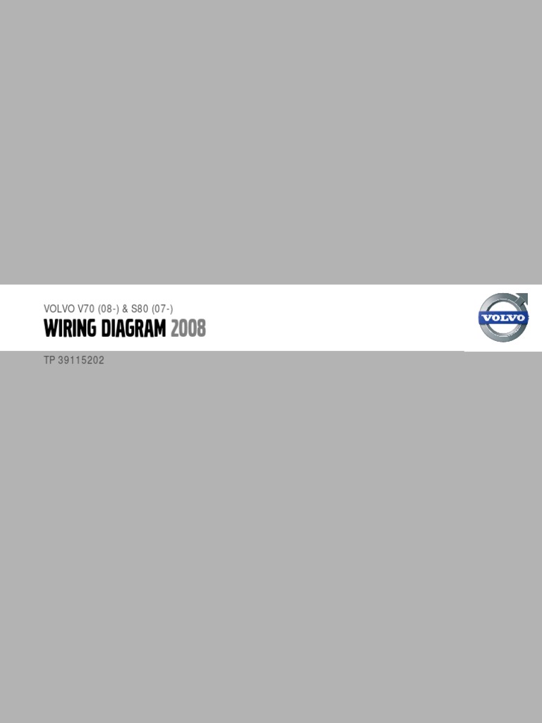 Volvo Wiring Diagram S80