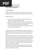 Ensayo #1 - Deduccion Logica (Alexander Porras Castillo)