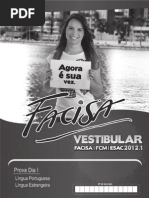 Prova Dia 1 - Lingua Portuguesa - Lingua Estrangeira 2012-1