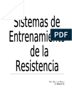 Sistemas de Entrenamiento de La Resist en CIA