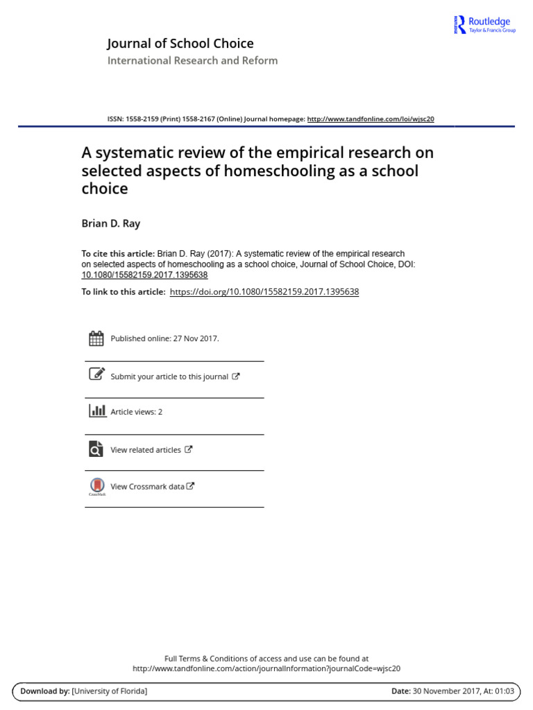 A Systematic Review of The Empirical Research On Selected Aspec of ...