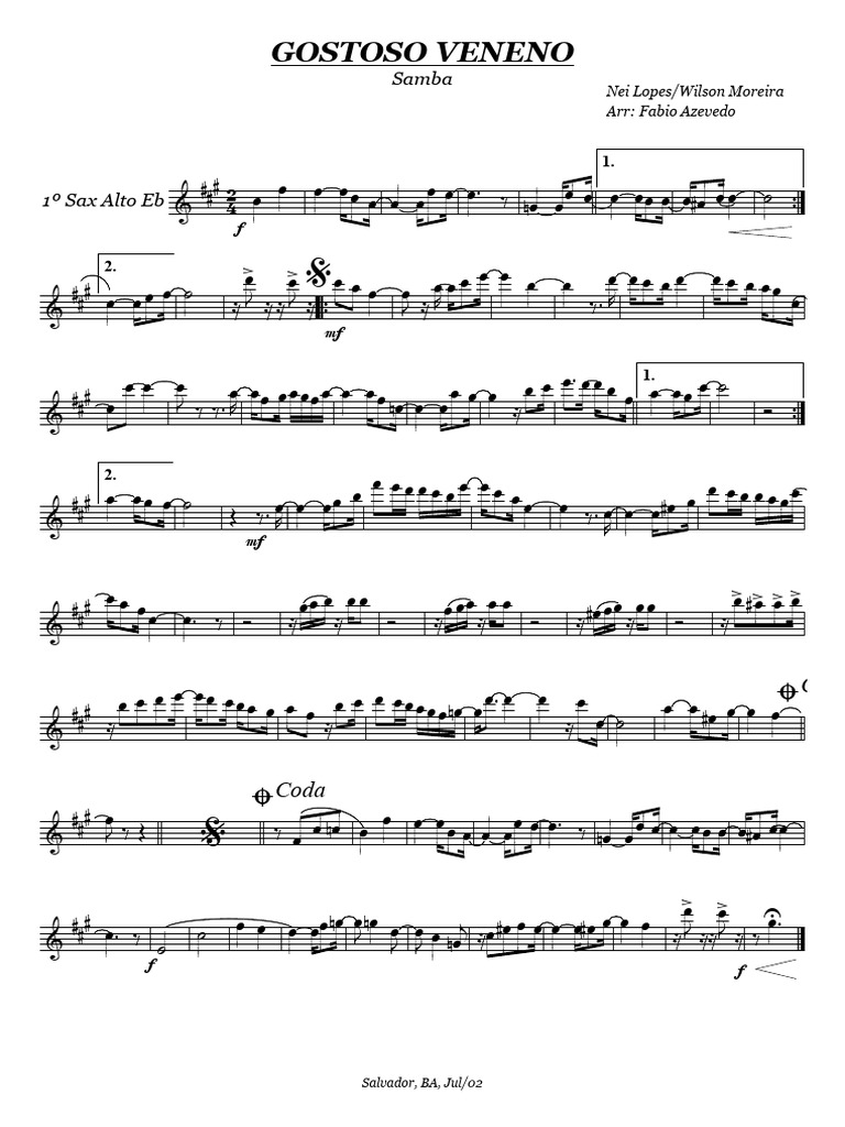 1 Sax Alto | PDF