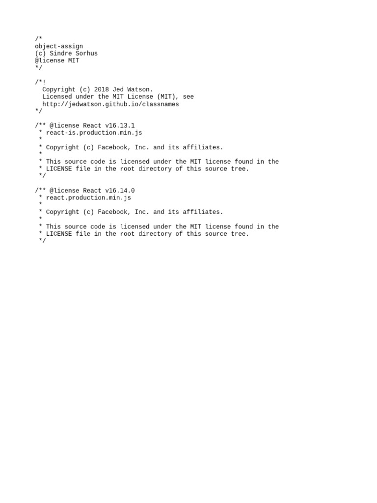 261 C019d9ccfb89f4cfad69 Js liceNSE | PDF