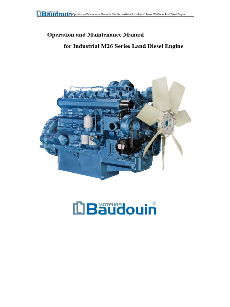 M26 Series Diesel Engine Manual | PDF | Diesel Engine | Engines
