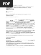 MODELO DE DILIGENCIAS DE JURISDICCIÓN VOLUNTARIA