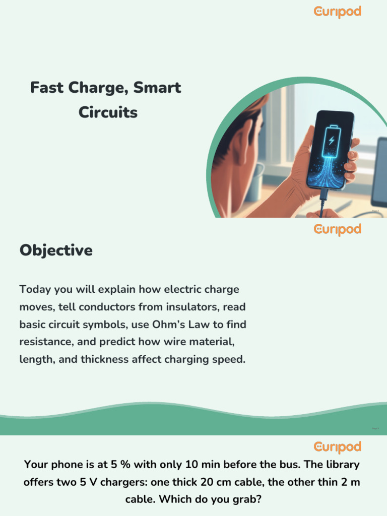 Understanding Electric Charge and Circuits | PDF | Electric Current ...