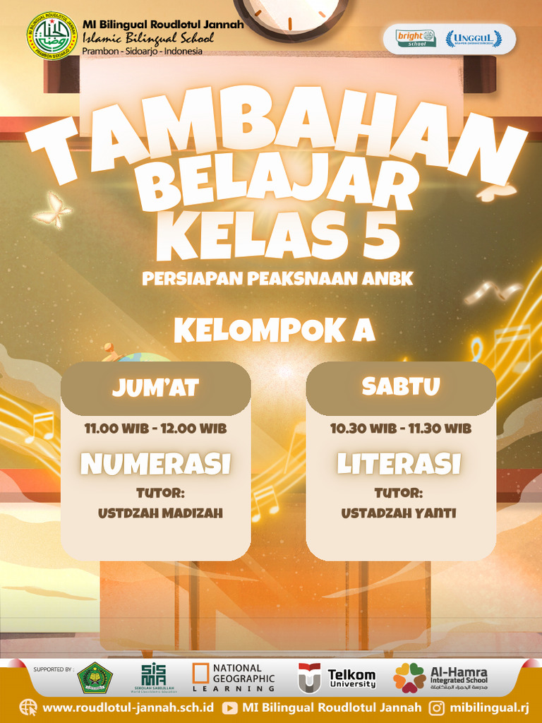 Poster Kesetaraan Gender Ras Suku Dan Agama Di Sekolah Ilustratif Krem ...