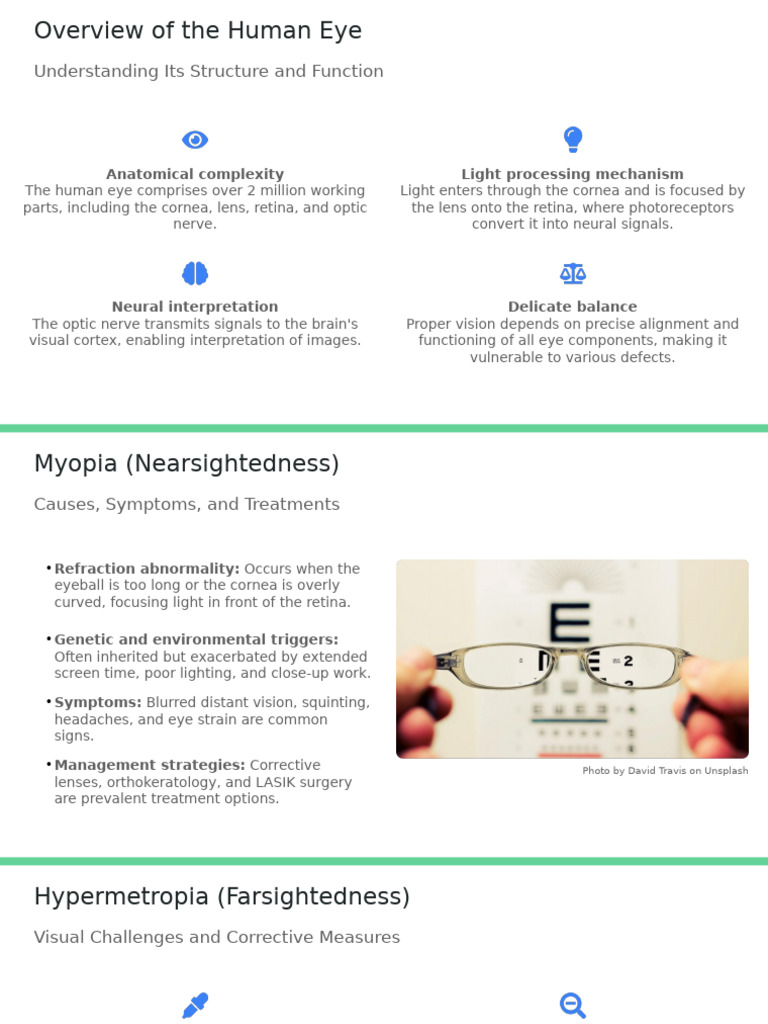 Presentation 2pxbLh8DUsVWMVY87QTC | PDF | Visual Impairment | Myopia