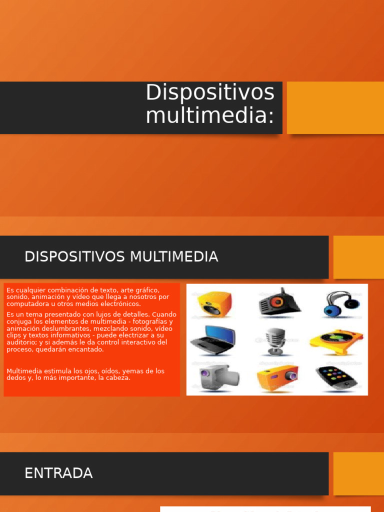 Dispositivos Multimedia y sus Funciones | PDF | Multimedia | Hardware ...