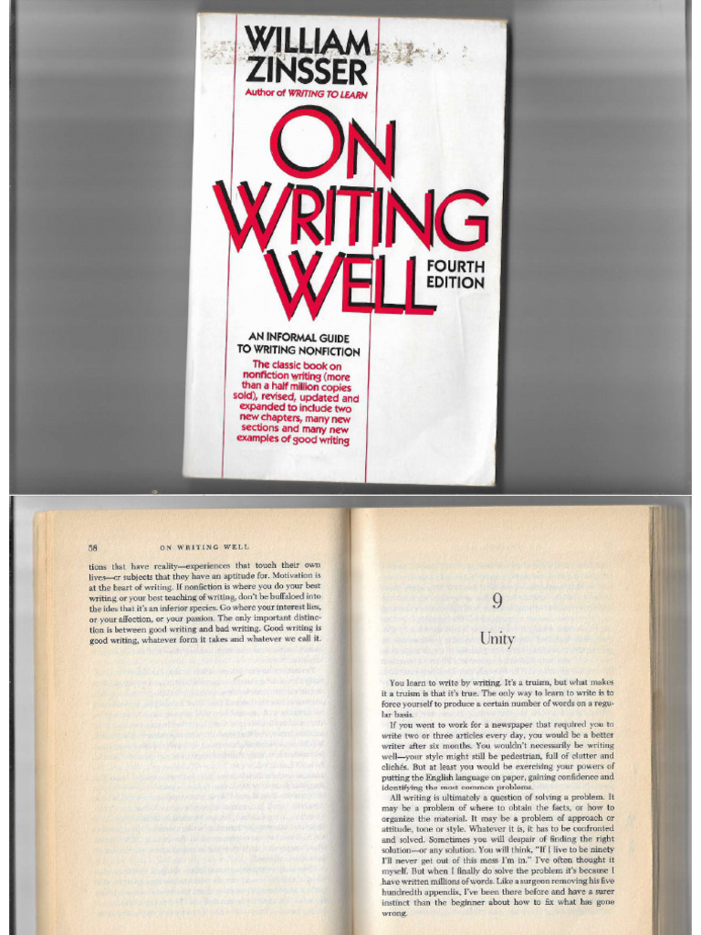 Zinsser Writing Well | PDF