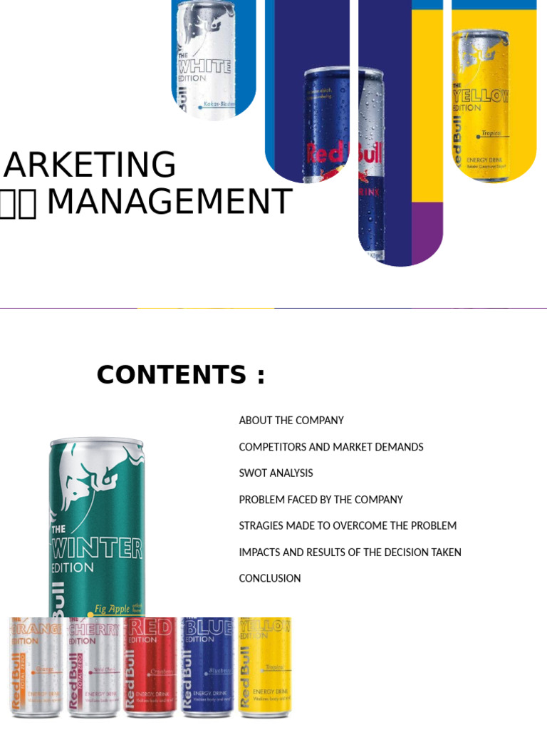 Red Bull Marketing Strategy Analysis | PDF | Brand | Swot Analysis