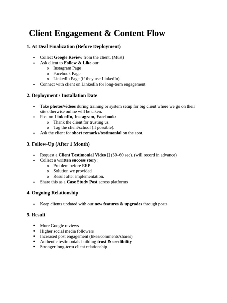 Client Engagement Strategy Guide | PDF