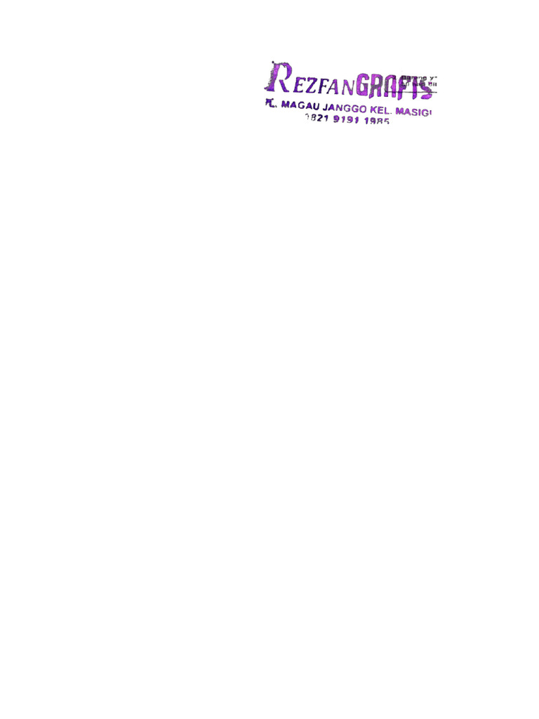 Cap Toko Spanduk | PDF