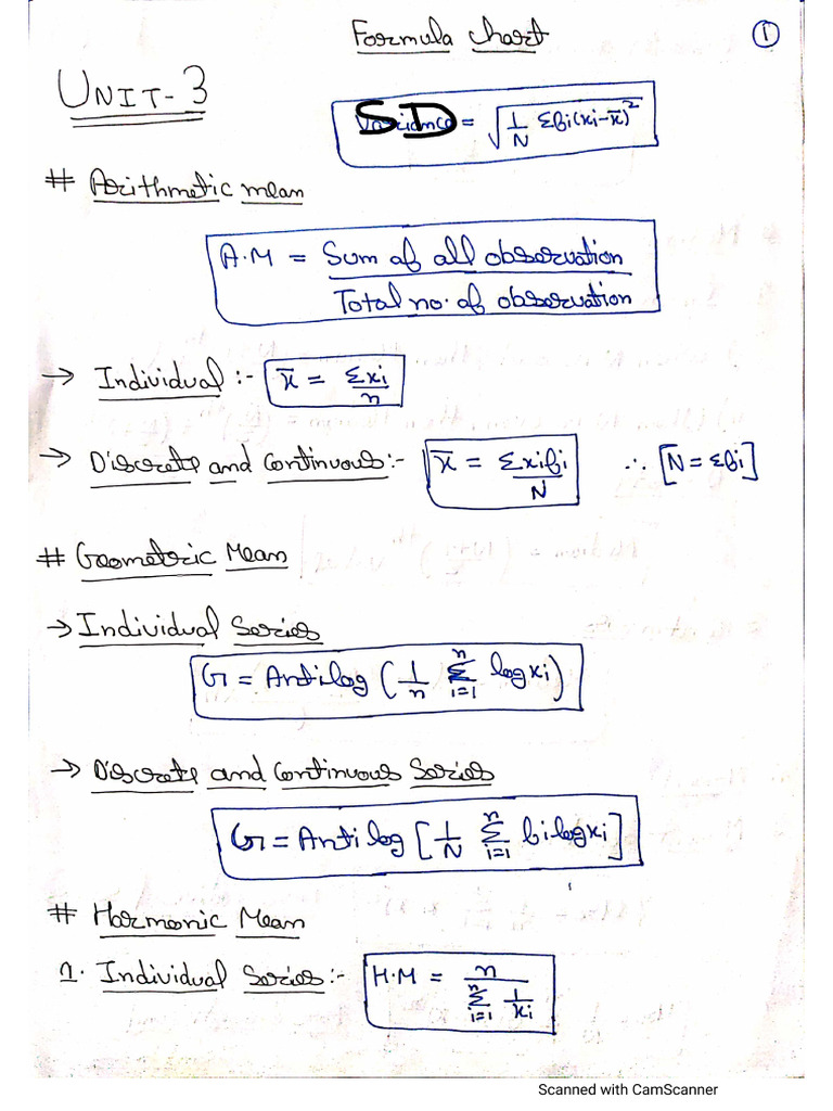 Maths - III Unit III & IV | PDF