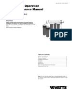 Installation, Operation and Maintenance Manual: 5-Stage Filtration Model S51-ICE4-2400-2