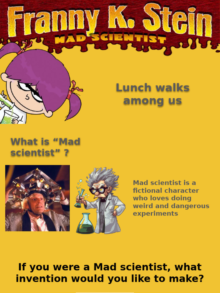 Mad Scientist Inventions and Keywords | PDF