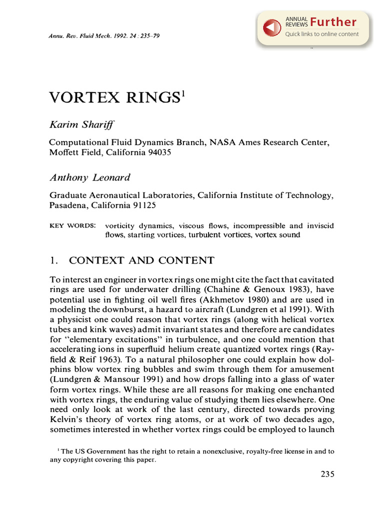 Vortex_Rings | PDF | Vortices | Turbulence