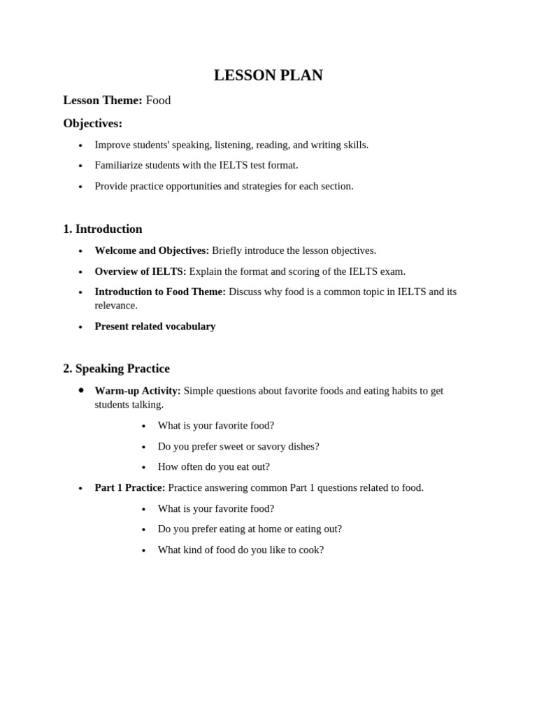 Lesson Plan | PDF | Lesson Plan | Human Communication