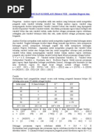 Analisis Regresi Dan Korelasi