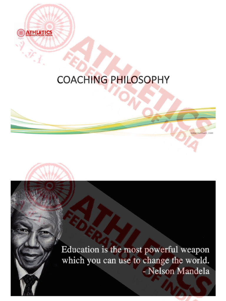 Coaching Philosophy and Athlete Development | PDF | Learning | Liberal ...
