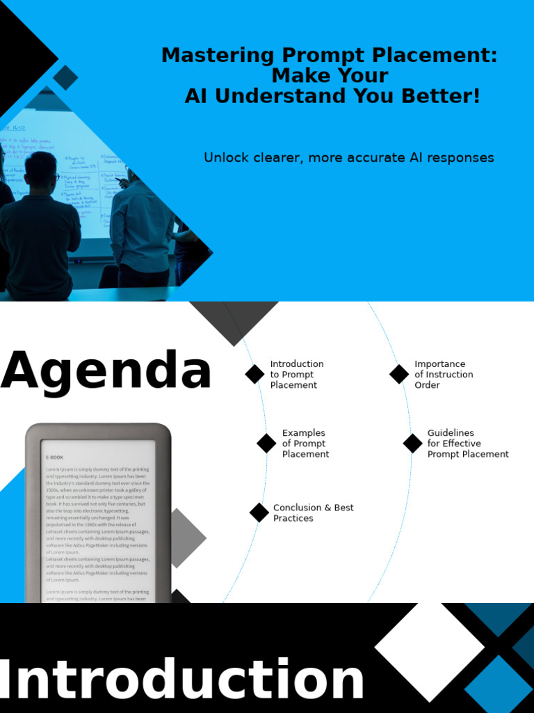 Mastering AI Prompt Placement Techniques | PDF | Software Engineering ...