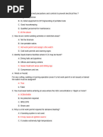 SMSTS Mock Test Questions & Answers | PDF | Occupational Safety And ...
