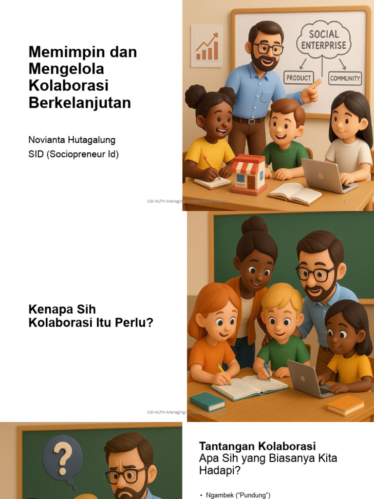 Strategi Kolaborasi Berkelanjutan Tim | PDF