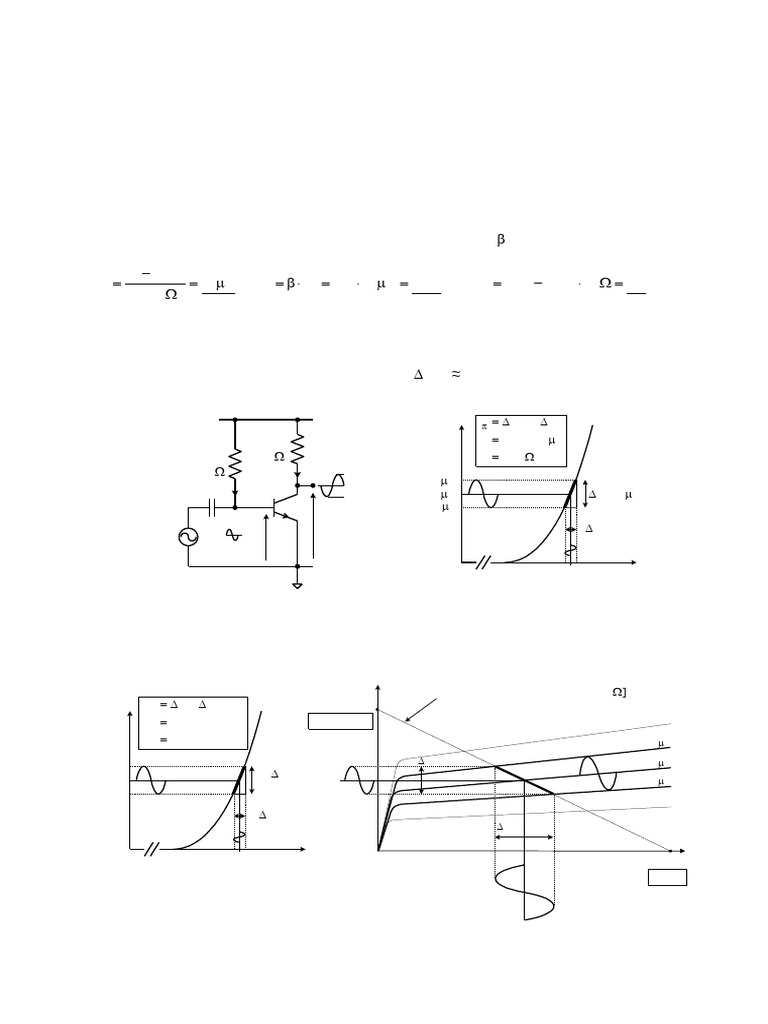 BJT Amplifiers: Small-Signal Models | PDF | Bipolar Junction Transistor ...