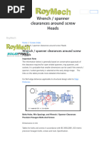 Design Clearances For Standard Wrenches and Sockets | PDF | Engineering ...