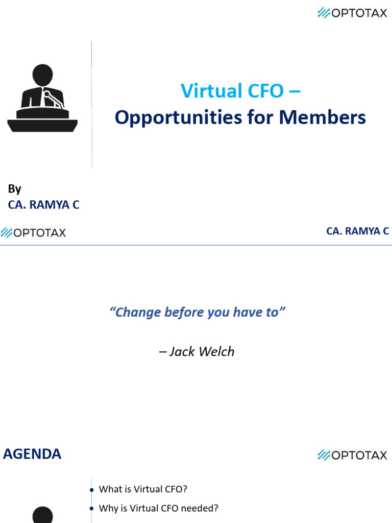 Virtual CFO: Transforming Financial Services | PDF | Outsourcing ...