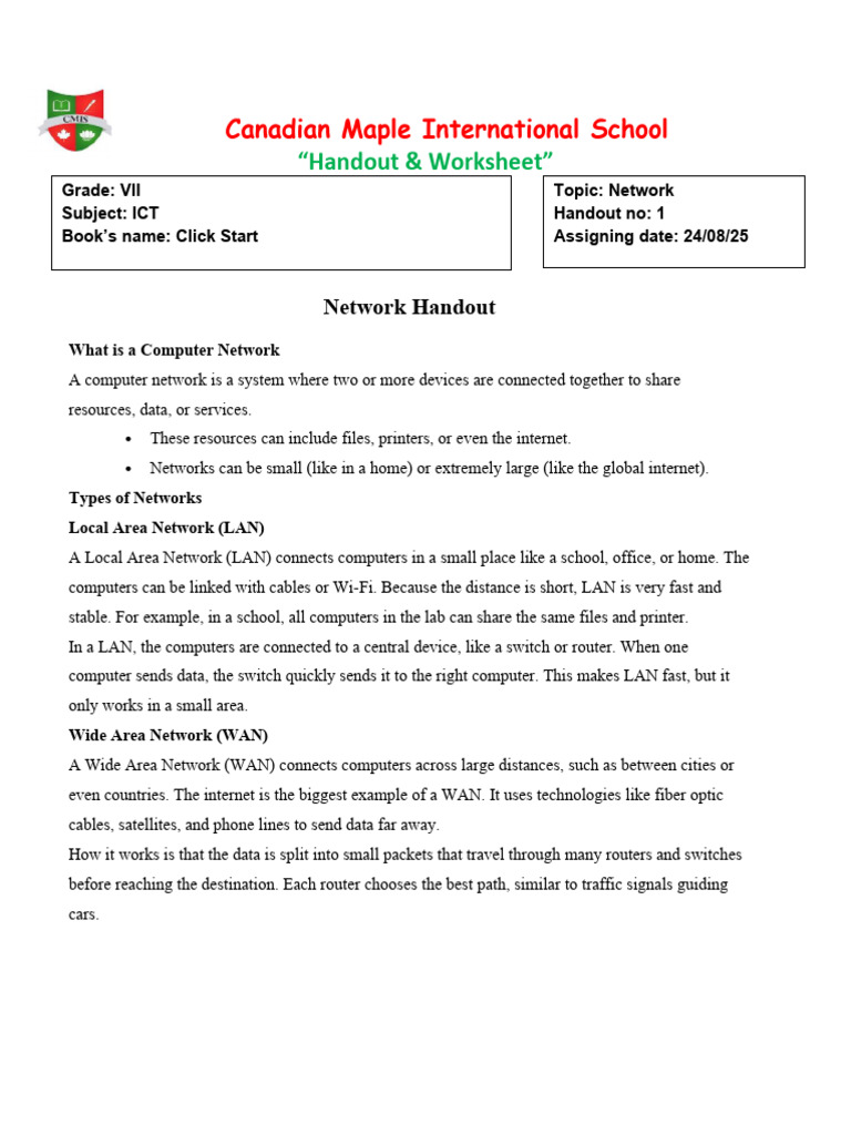 Understanding Computer Networks and Topologies | PDF | Computer Network ...