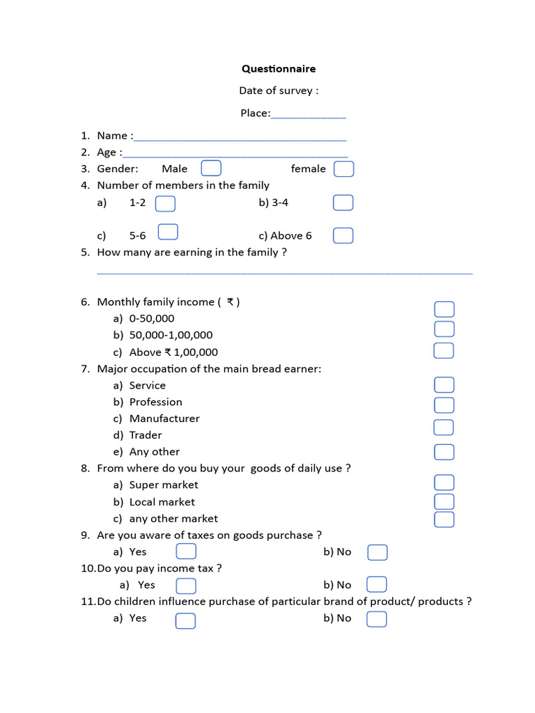 Family Income and Spending Survey | PDF