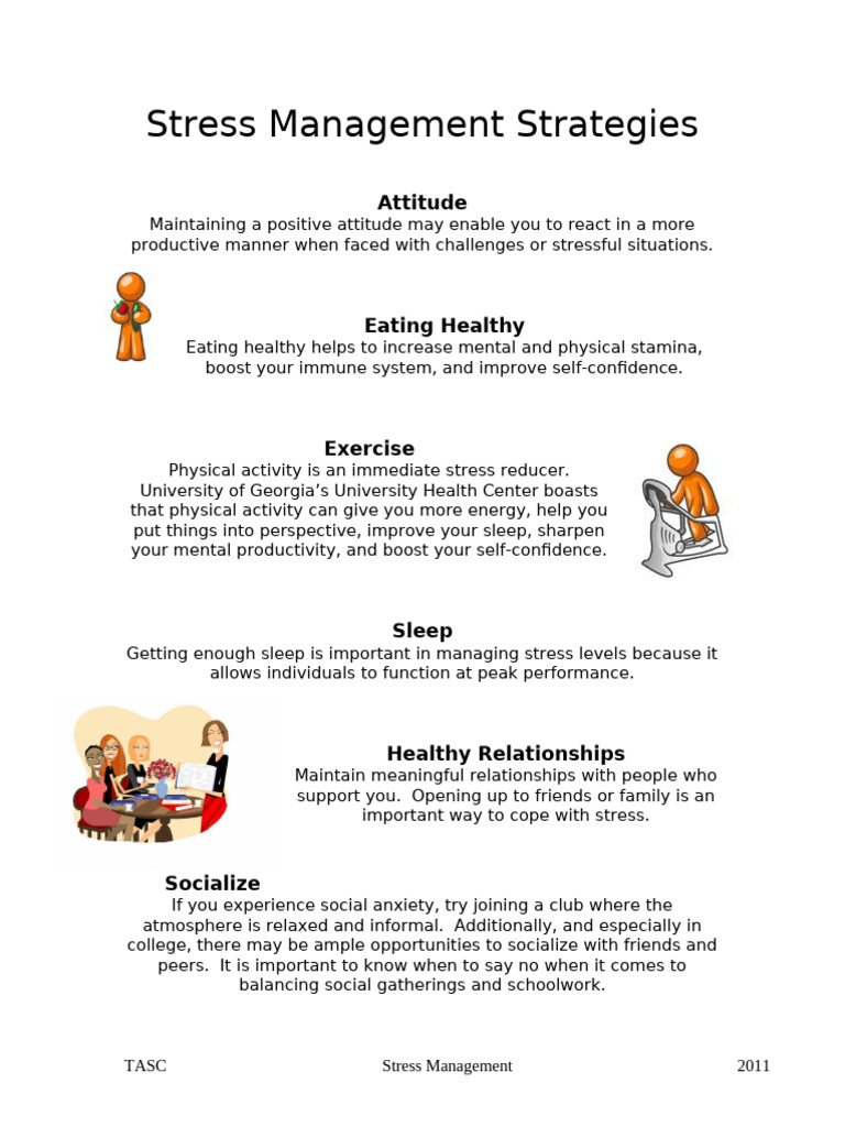Effective Stress Management Tips | PDF | Stress Management | Anxiety
