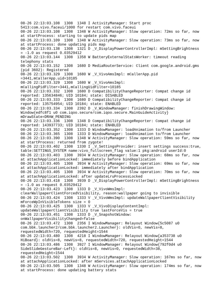 Log | PDF | Computer Architecture | Utility Software