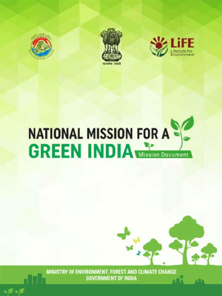Green India Mission Overview | PDF | Forest Management | Forests