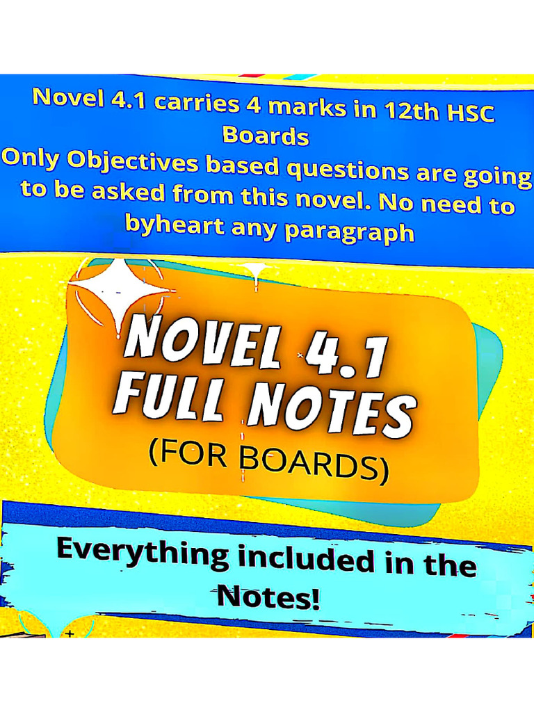 Novel 1 | PDF
