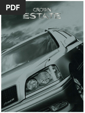 Toyota Crown Estate 2000 JPN | PDF