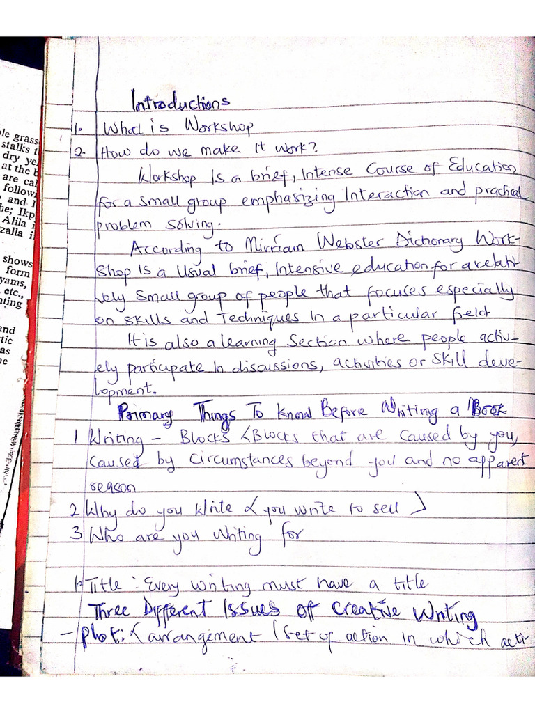 Creative Writing | PDF