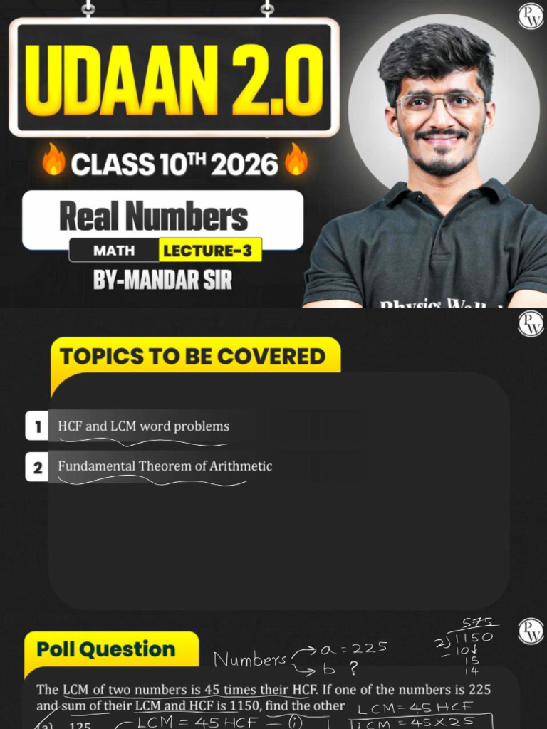 6867cd9d4208851784f768db - ## - Real Numbers - 03 Class Notes | PDF