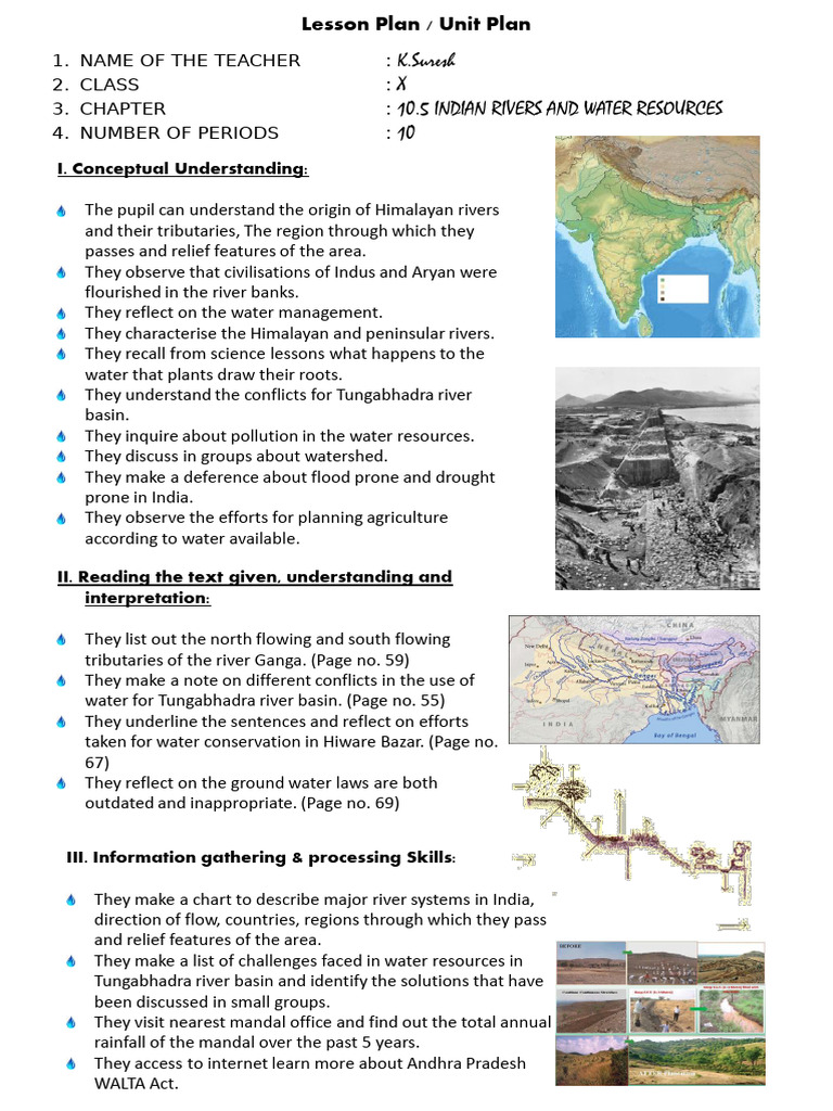 10.5 Indian Rivers and Water Resources | PDF | River | Indus River