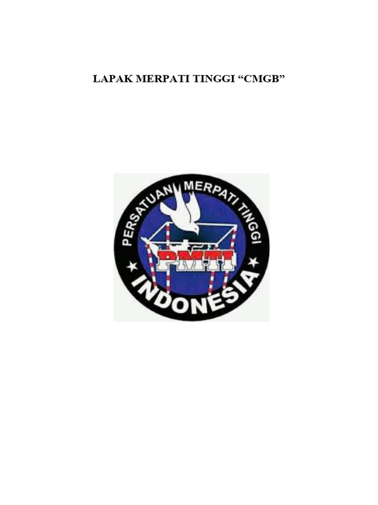 Proposal Pembangunan Lapak Merpati CMGB | PDF