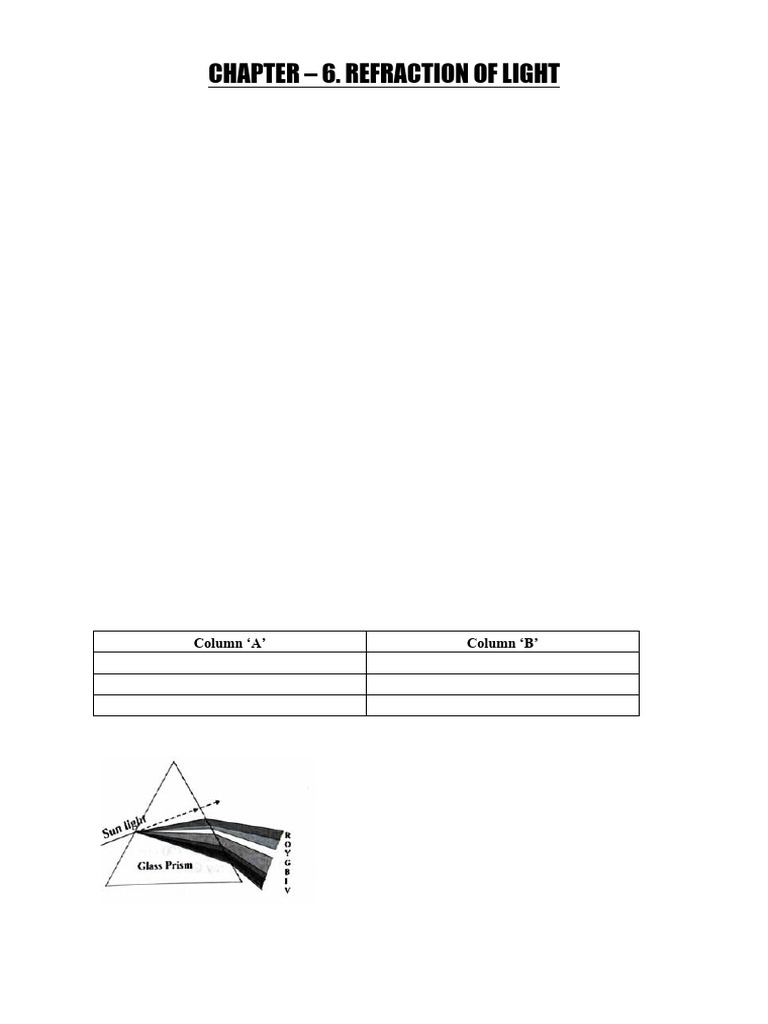 Understanding Light Refraction | PDF | Refraction | Refractive Index